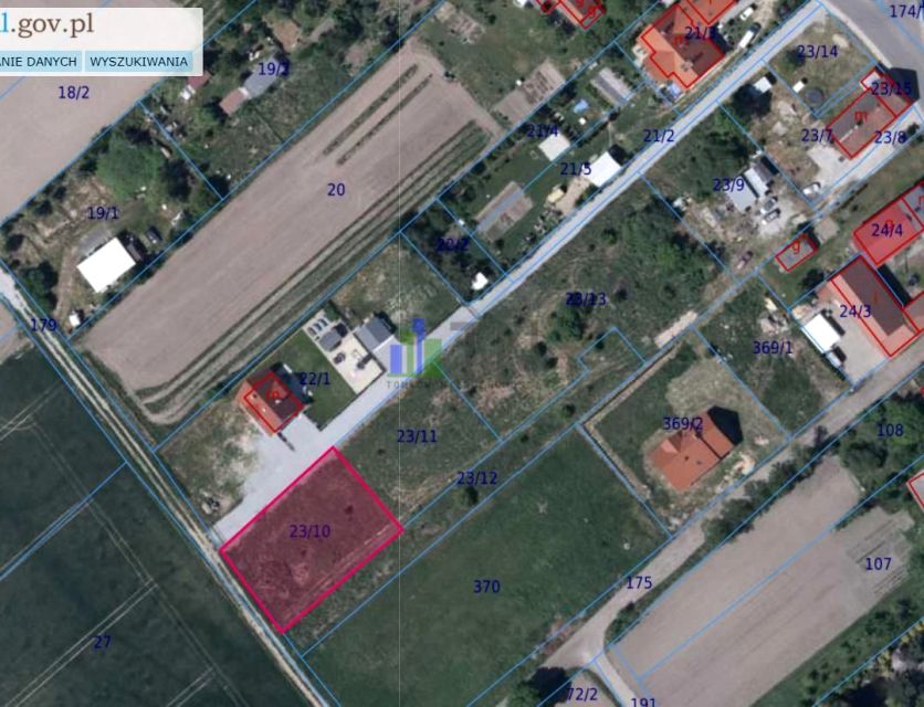 Działka budowlana Ścinawa