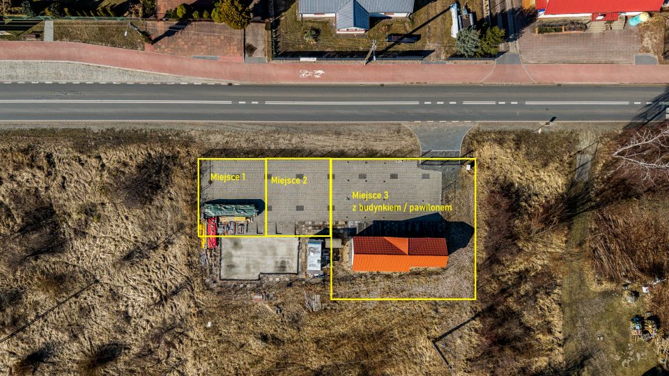 Działka usługowa Kąty Rybackie