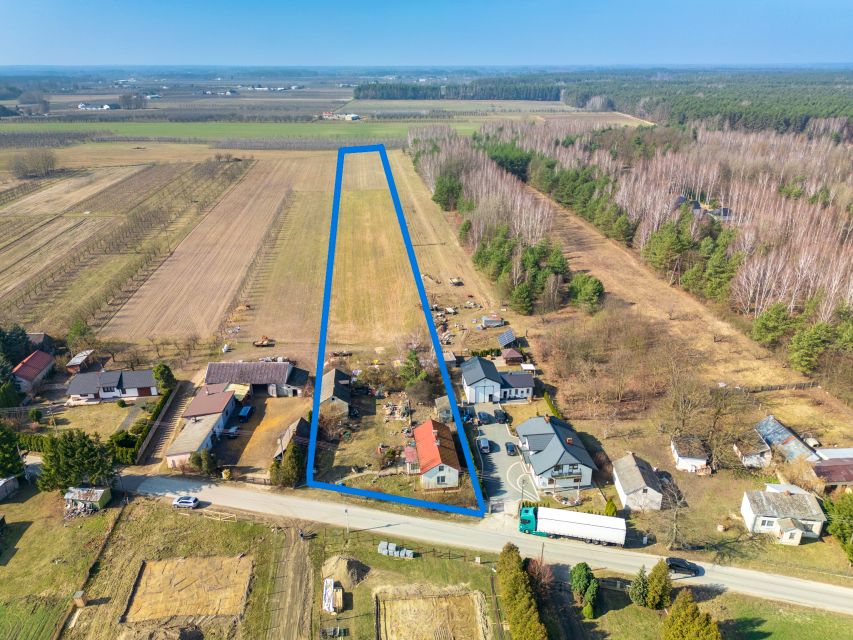 Działka budowlano-rolna Nosy