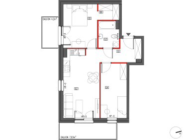 Mieszkanie Kąty Wrocławskie