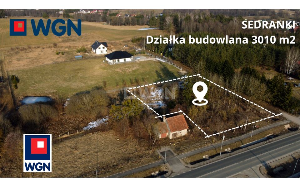 Działka budowlana Sedranki