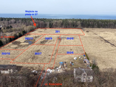 Działka usługowa Mielno