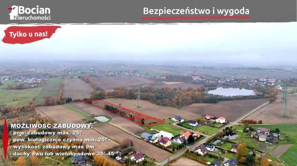 Działka budowlana Przyjaźń