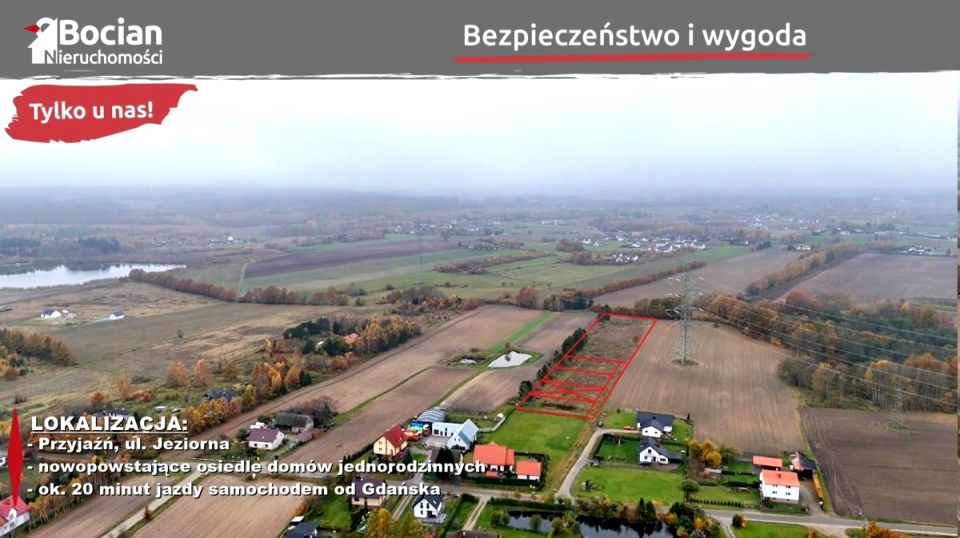 Działka budowlana Przyjaźń sprzedam