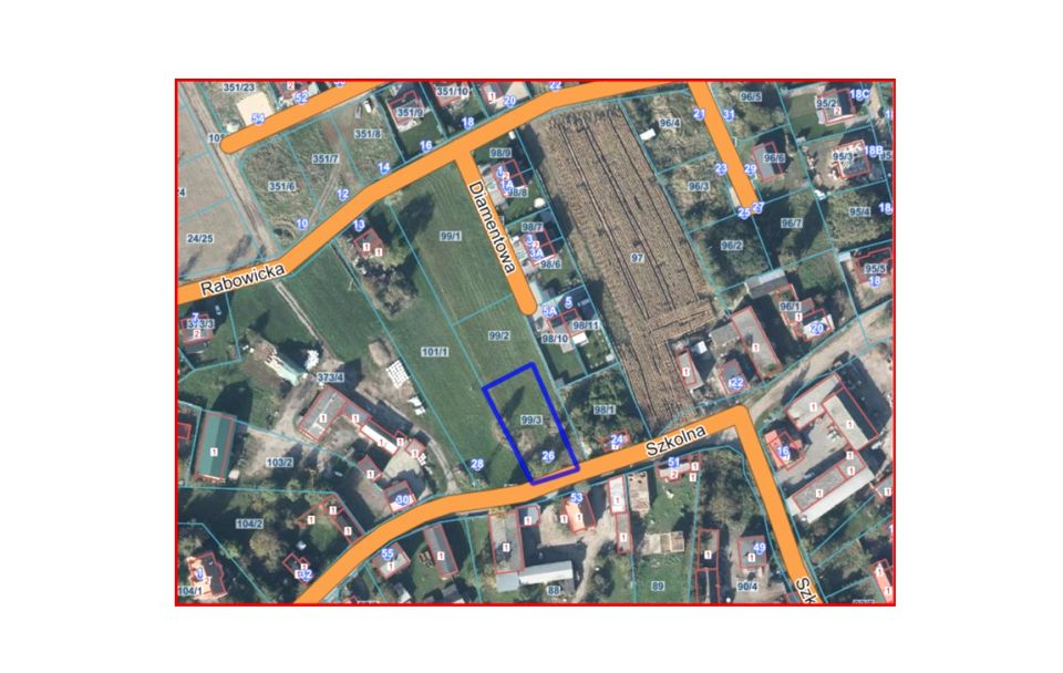 Działka budowlana Siekierki Małe