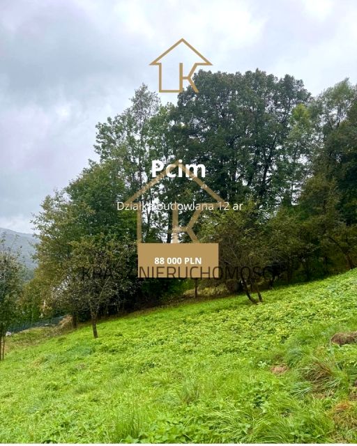 Działka budowlana Pcim