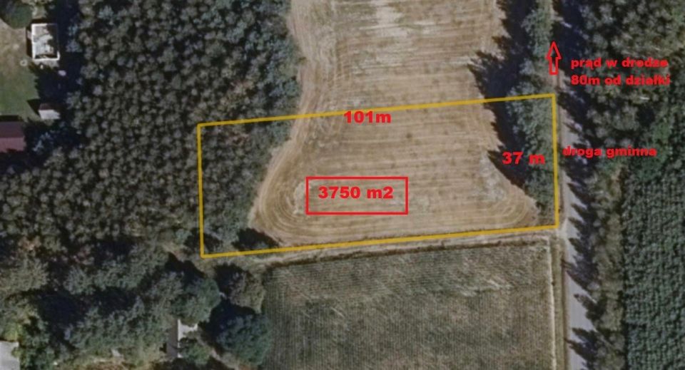 Działka budowlana Gródek