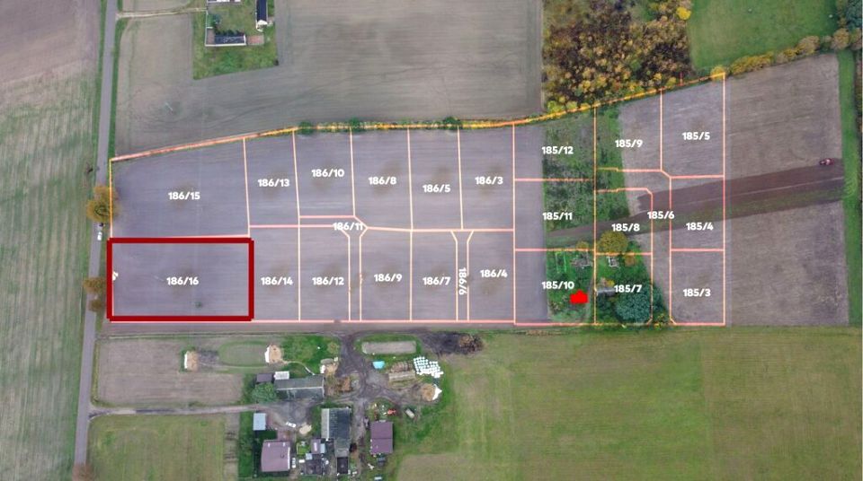 Działka budowlana Podgórze-Parcele