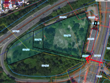 Działka usługowa Sosnowiec