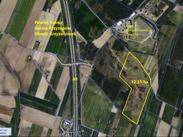 Działka inwestycyjna Krzyżanów sprzedam