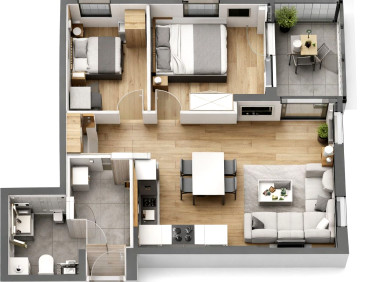 Mieszkanie blok mieszkalny Kraków