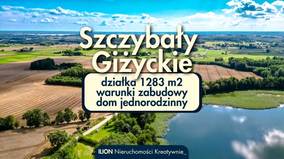 Działka budowlana Szczybały Giżyckie