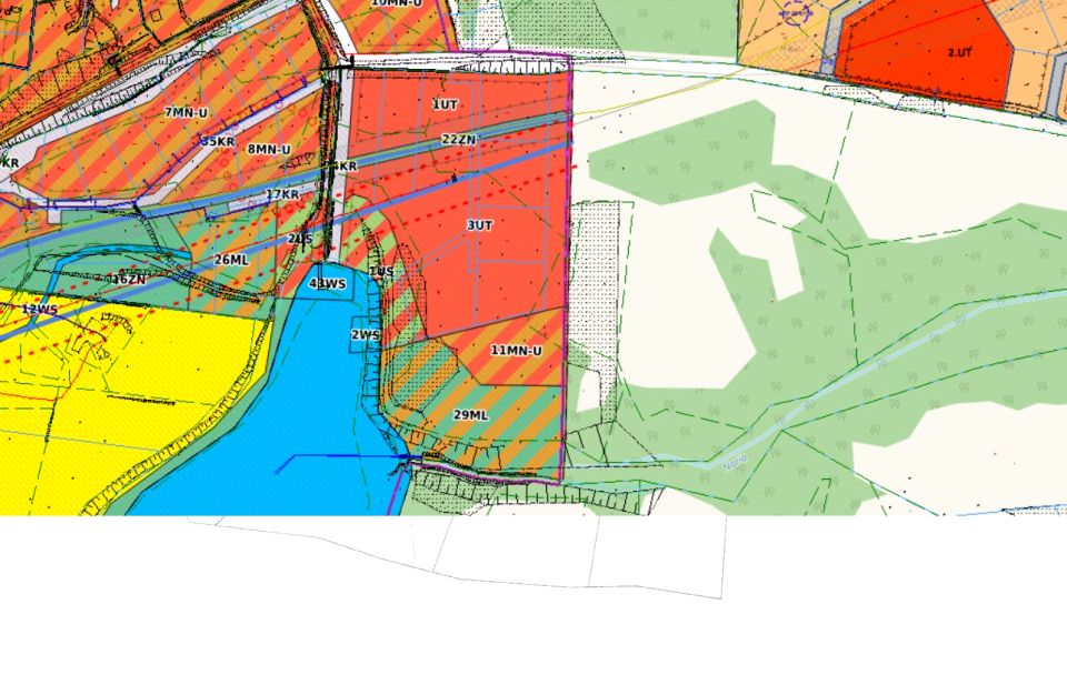 Działka rekreacyjna Niebrzydowo Wielkie