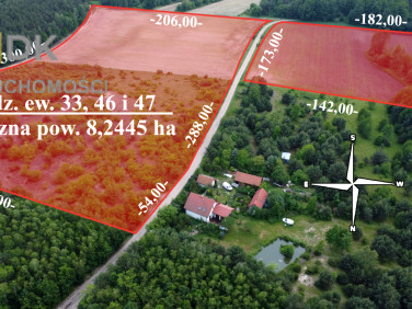 Działka rolna Marysin