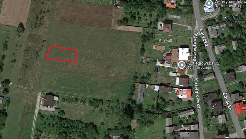 Działka budowlana Włodowice