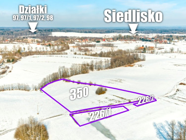 Działka rolna Orłowo