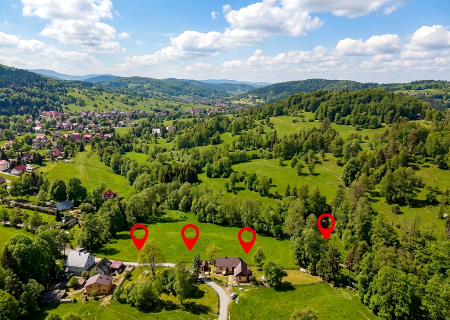 Działka budowlana Korbielów