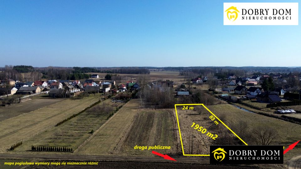 Działka budowlana Turośń Kościelna