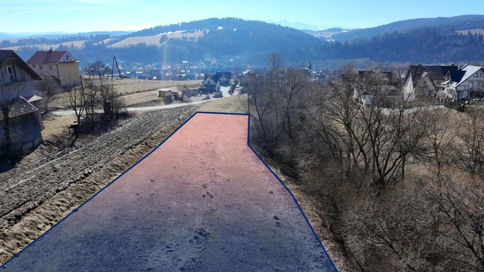 Działka budowlana Sromowce Wyżne