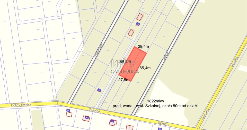 Pusta działka Glinianka