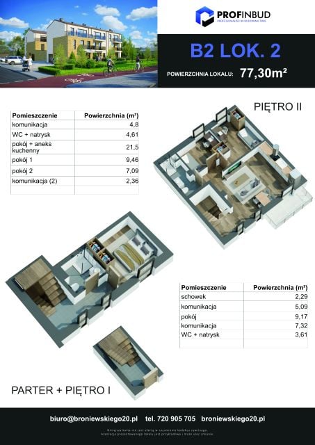 Mieszkanie Żbików, ul. Broniewskiego 20