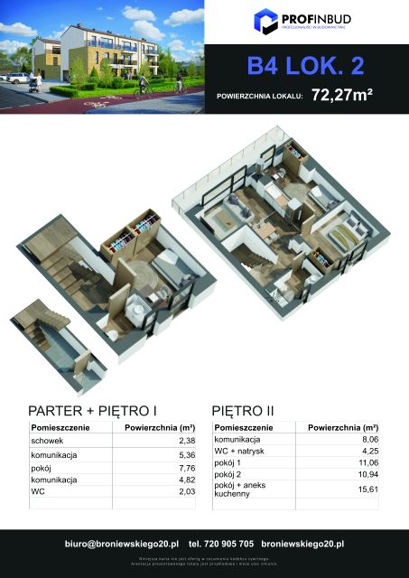 Mieszkanie Żbików, ul. Broniewskiego 20