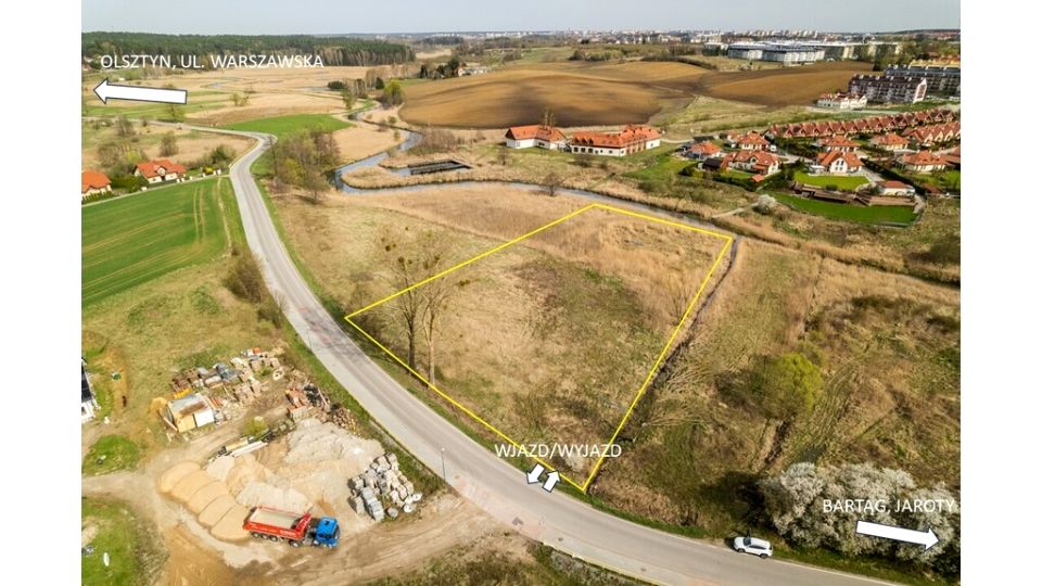Działka budowlana Bartąg