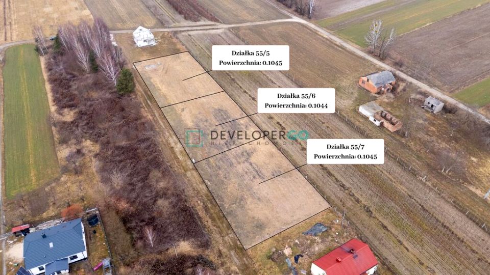 Działka budowlana Kajetanów