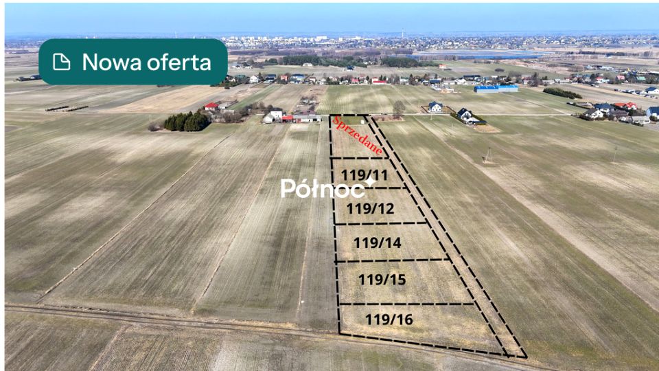 Działka budowlana Pniówek