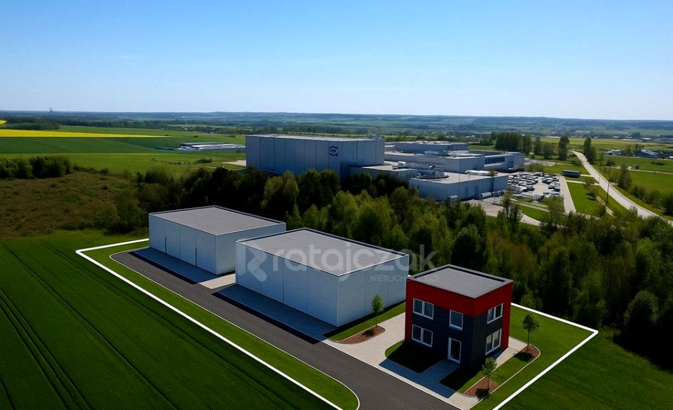 Działka przemysłowa Łebcz