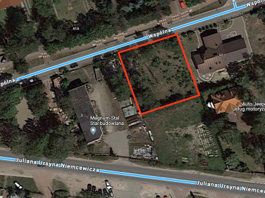 Pusta działka Warszawa