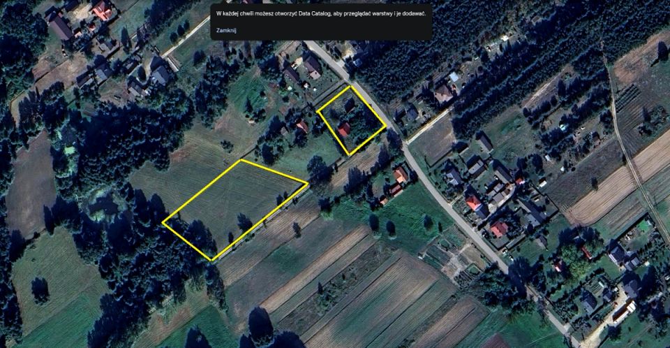 Działka Zakrzewo Kościelne