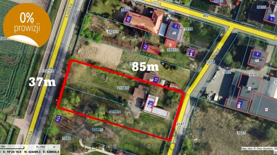 Działka budowlana KSAWERÓW sprzedam