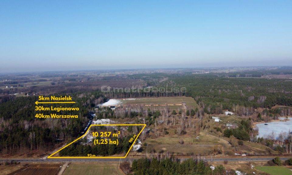 Działka inwestycyjna Krzyczki-Pieniążki