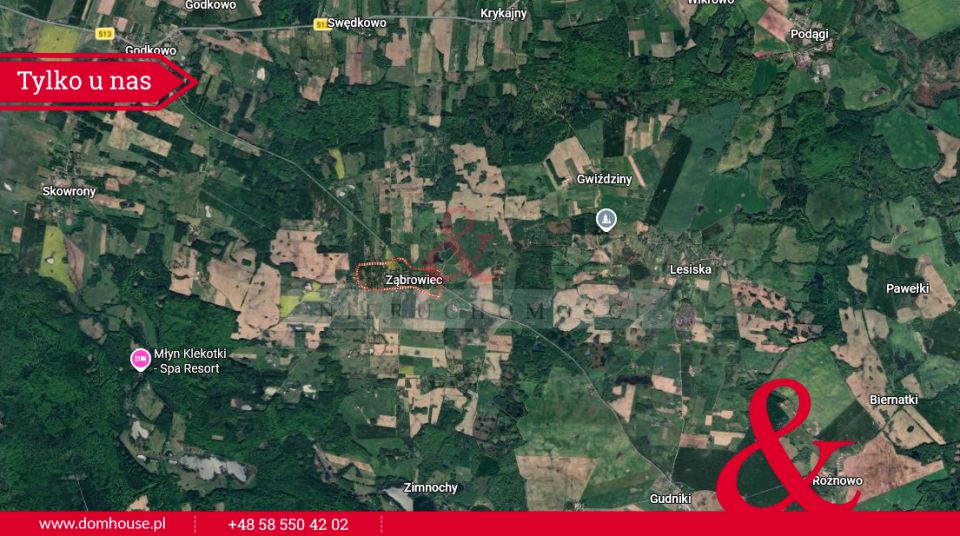 Działka rolna Ząbrowiec sprzedam