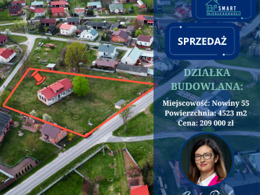 Działka budowlana Nowiny