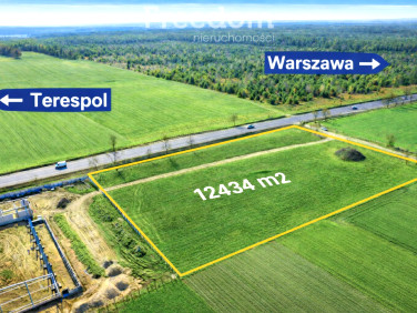 Działka inwestycyjna Woskrzenice Duże