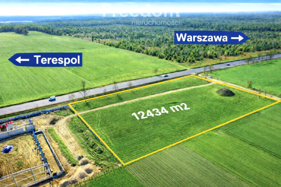 Działka inwestycyjna Woskrzenice Duże