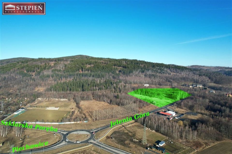 Działka usługowa Piechowice