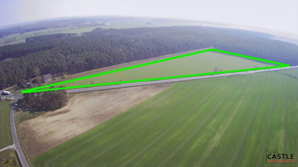 Działka inwestycyjna Tarnowo