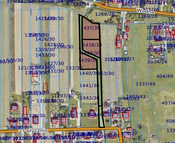 Działka inna Paniówki