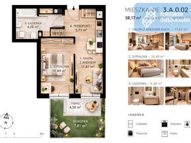 Mieszkanie blok mieszkalny Kraków