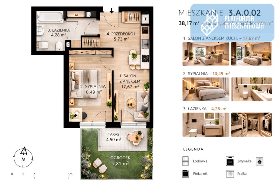 Mieszkanie blok mieszkalny Kraków