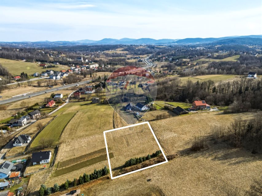 Działka budowlana Głogoczów