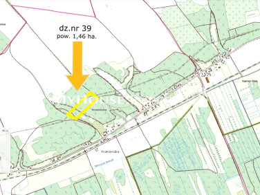 Działka leśna Krześniczka