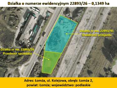 Działka inna Łomża