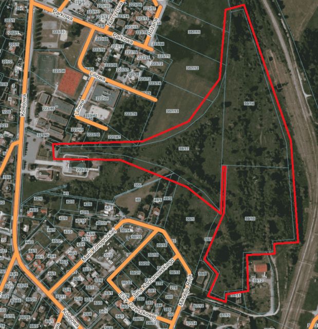 Działka przemysłowa Stare Pieścirogi