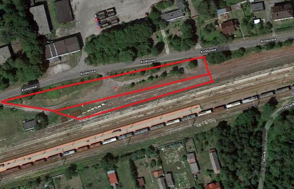 Działka usługowa Dąbrowa