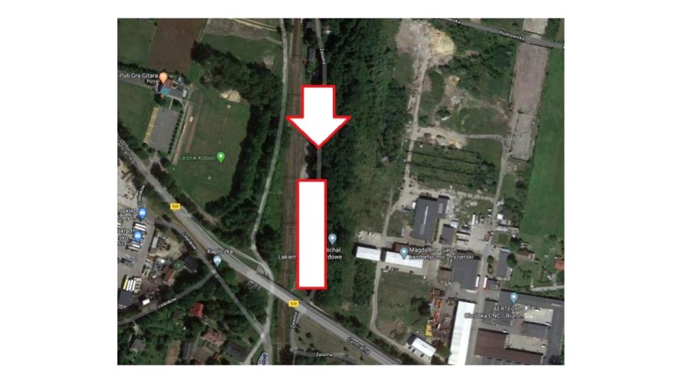 Działka przemysłowa Kobiór