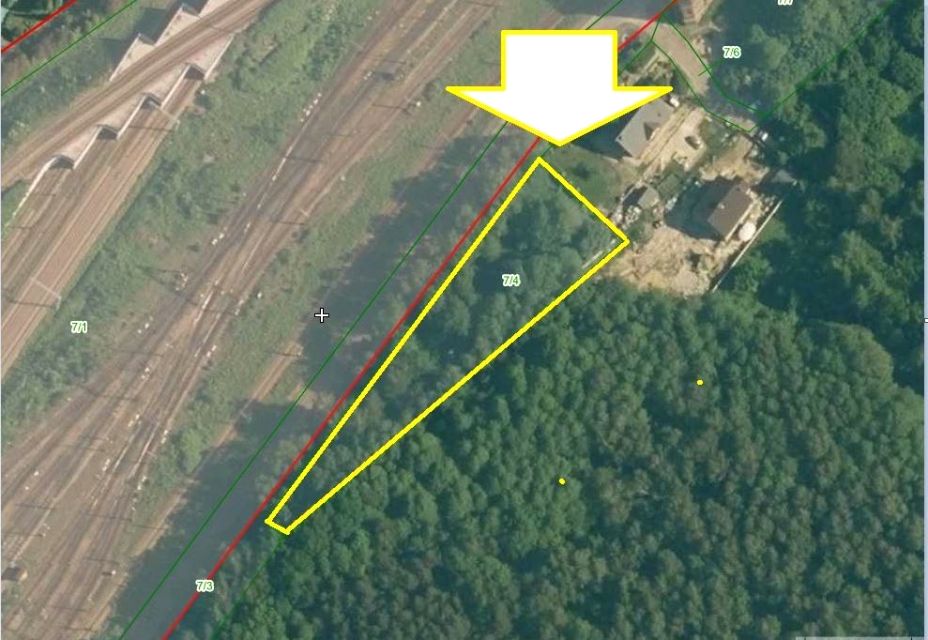 Działka usługowa Grabowa